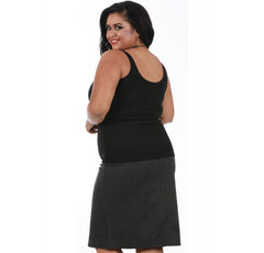 InstantFigure Curvy Plus Size Short Pencil Skirt 168024C