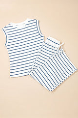Stripe Top and Pants Set
