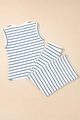 Stripe Top and Pants Set