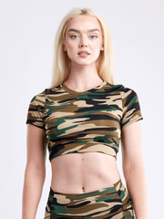 JupiterGear Short-Sleeve Crop Top