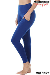 Brushed Microfiber Full Length Leggings