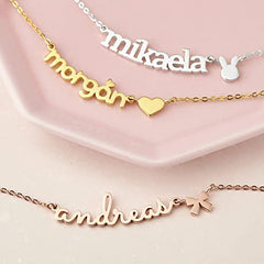 Little Girls Necklace, Toddler Name Necklace, Tween Girls Gift