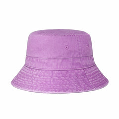 Classic Cotton Bucket Hat for Summer – Lightweight Cotton Sun Hat