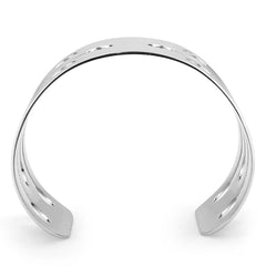 LO479 - Stainless Steel Bangle with No Stone