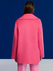 Wide Lapel Collar Coat