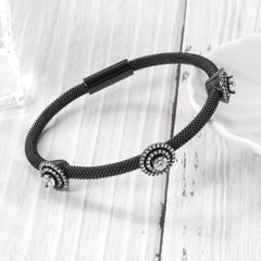 Double Frame Three-Station Bangle