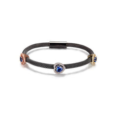 Heart Cable Station Bangle