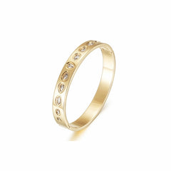 CZ Station Hinge Bangle
