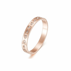 CZ Station Hinge Bangle