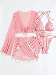 Tibella 4 Piece swimsuit Set