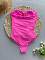 Tia Hollow Out One Piece Swimsuit