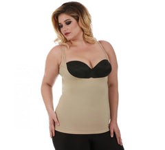 InstantFigure Underbust Tank Top Curvy Plus Size Shapewear WT40041C