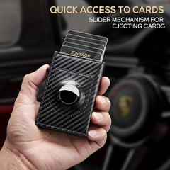 Airtag Wallet Men Minimalist Up Wallet With Money Clip RFID Card