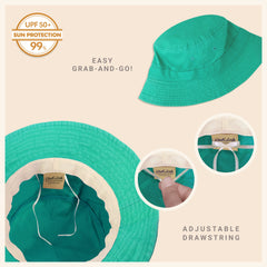 Classic Cotton Bucket Hat for Summer – Lightweight Cotton Sun Hat