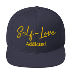 Self Love Addicted Snapback Hat with Embroidery