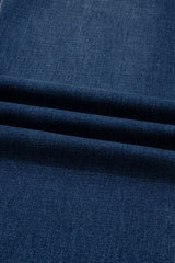 XX Denim Stitch High-Waist Cuff Jeans