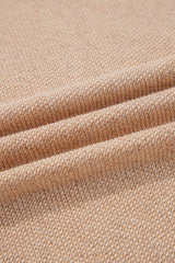 Plus Size Textured Knit Long Sleeve Tunic Top