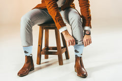 Sick Socks – Oysters – Food Industry Casual Dress Socks