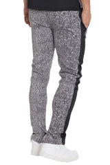 Print Track Pants with Side Stripe Streetwear Pants Skinny Fit TP0561