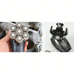 Head Shaver for Bald Men, 7D Electric Rotary Razor 5-in-1 Grooming Kit