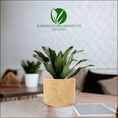 Outdoor Eco Friendly Jute Plant Pots (2.8 Liters)