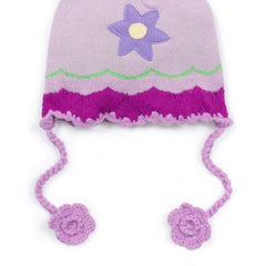Lotus Flower Knit Hat