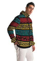 Mens Hooded Windbreaker - Multicolor Water Resistant Jacket - Je7y0x