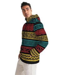 Mens Hooded Windbreaker - Multicolor Water Resistant Jacket - Je7y0x