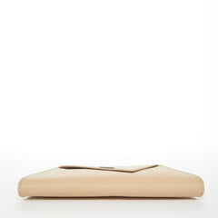 Leather Clutch Bag Nude Clutch Purse Beige Evening Bag Tan Women's
