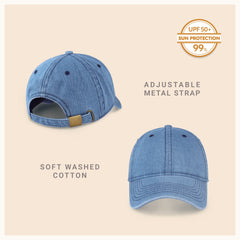 Classic Everyday Baseball Cap - Adjustable Cotton Dad Hat