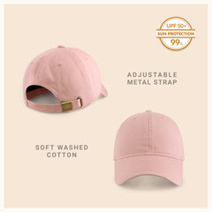 Classic Everyday Baseball Cap - Adjustable Cotton Dad Hat