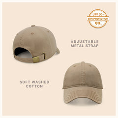 Classic Everyday Baseball Cap - Adjustable Cotton Dad Hat