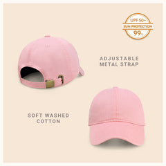 Classic Everyday Baseball Cap - Adjustable Cotton Dad Hat