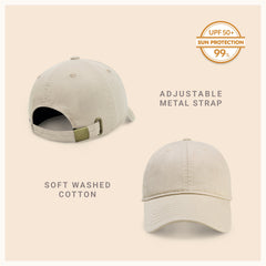 Classic Everyday Baseball Cap - Adjustable Cotton Dad Hat