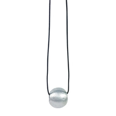 Recycled Bombshell Ball Necklace