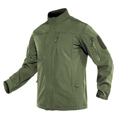 Soft shell Tactical Jacket Mens Warm Military Waterproof Fleece