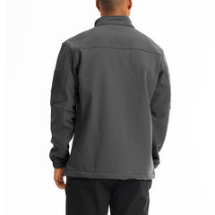 Soft shell Tactical Jacket Mens Warm Military Waterproof Fleece