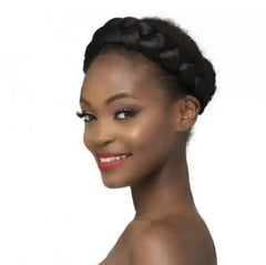 Queen | Braided Headband Synthetic Wig – Goddess Braids in 3 Colors