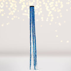 Turquoise Hologram Hair Tinsel Extension