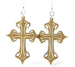 Cross Earrings # 1226