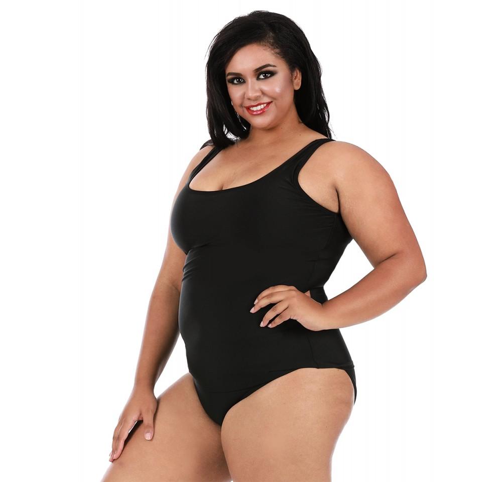 InstantFigure Plus Size Swimwear Tankini Top 13262TC