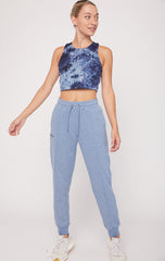 Rebody Pintuck French Terry Sweatpants