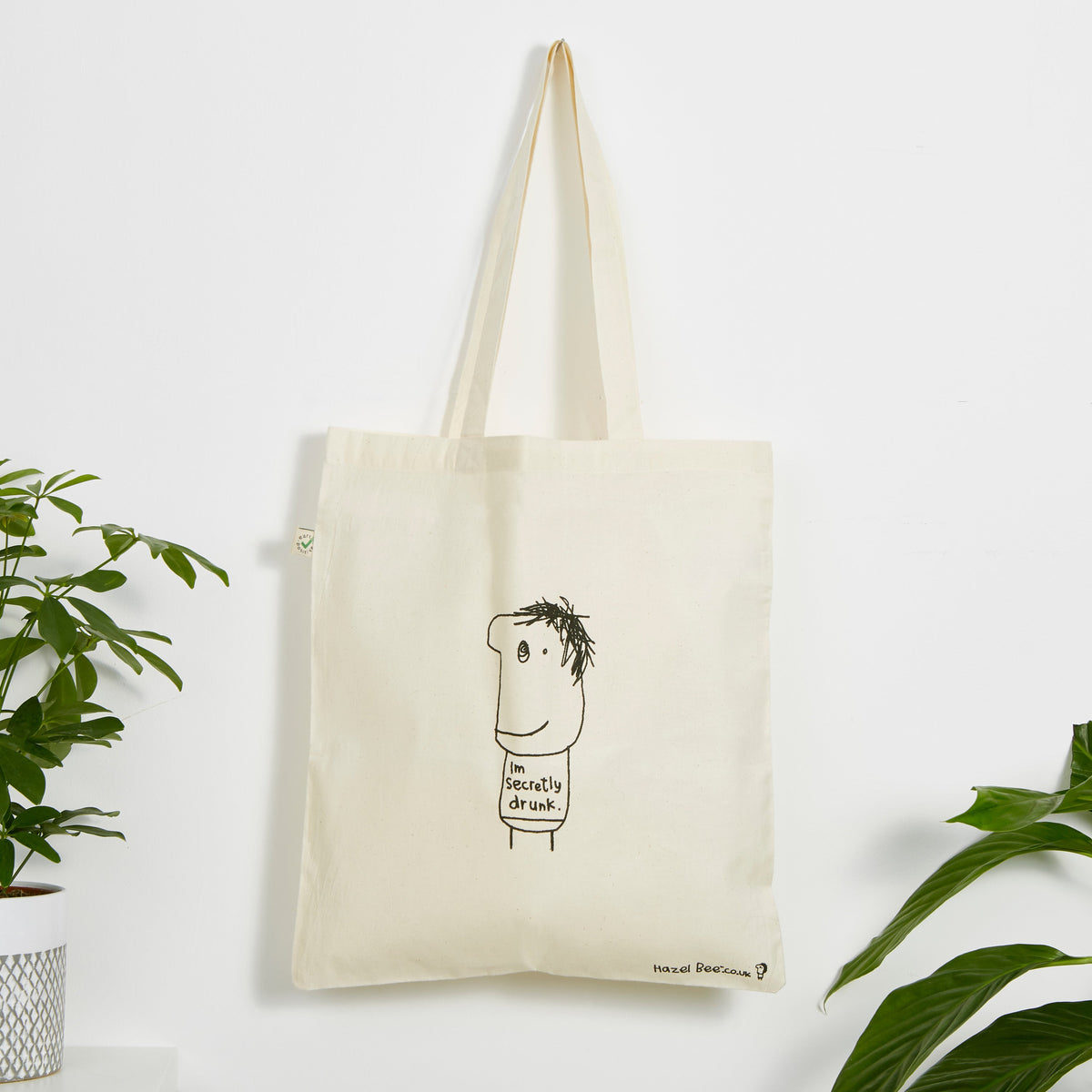 Secretly Drunk Bag | Funny Tote Bag Gift for Friend
