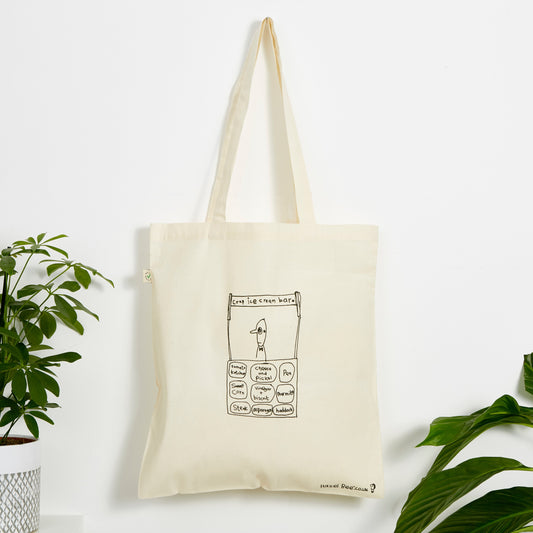 Crap Ice-cream Bar Bag | Funny Tote Bag Gift for Friend