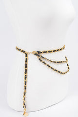 Plus Size Layered Chain Belt