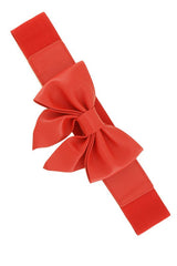 Vintage Wide Ribbon Elastic Belt
