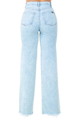 Brooklyn Wide Leg Jean with heart