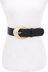 Oval Buckle Classic Fashion Belt