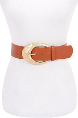 Oval Buckle Classic Fashion Belt