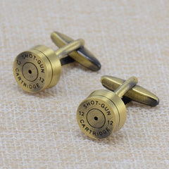 Brass Bullet Cufflinks
